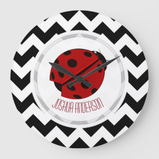 Relógio de Parede Ladybug Personalizado
