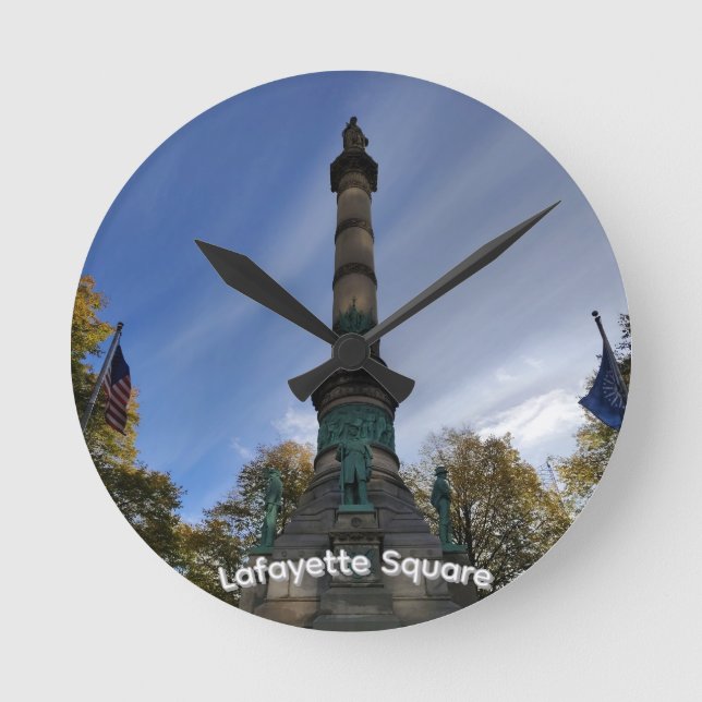 Relógio de Parede Lafayette Square (Frente)