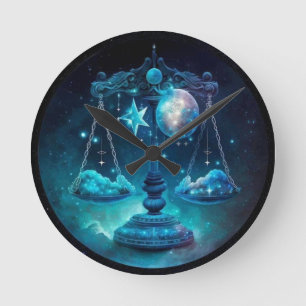 Relógio de Parede Libra Zodiac