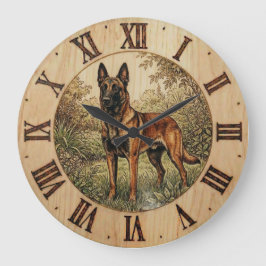 Relógio de Parede Malinois – Decoração de Casa