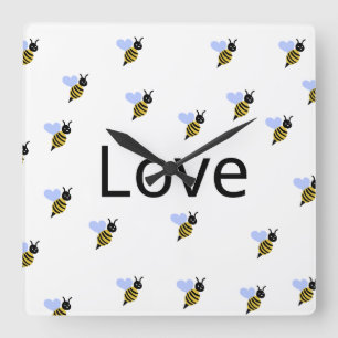 Relógio de Parede Minimalist Love – Desenho Modern