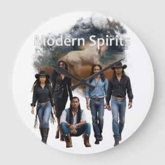 Relógio de Parede Modern Spirits Crew Cover Art