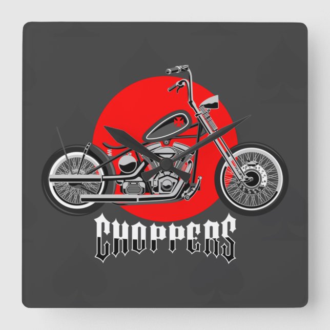 Relógio de Parede Motocicleta (Frente)