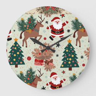 Relógio de Parede Natal