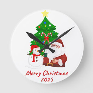 Relógio de Parede Natal