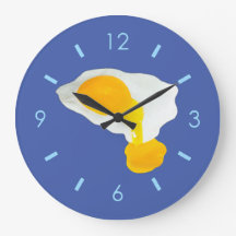 Relógio de Parede "Ovos Fresos"