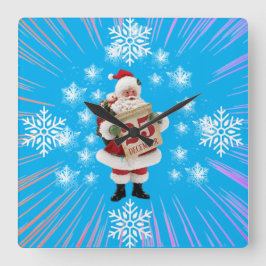 Relógio de Parede Papai Noel