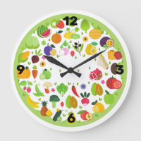 Relógio de parede para cozinha