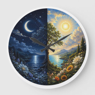Relógio de Parede Persa Noite & Dia Yalda – Sol, L