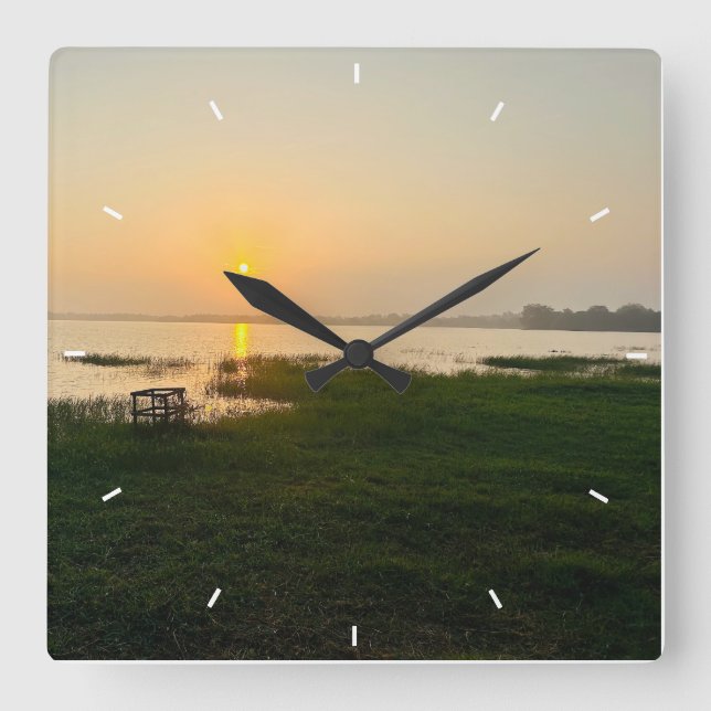 Relógio de Parede Personalizado (Adicione sua próp (Frente)