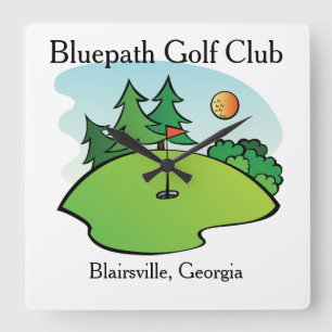 Relógio de Parede Personalizado do Golf Club