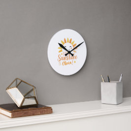 Relógio de Parede Personalizado "Little Sunshine"