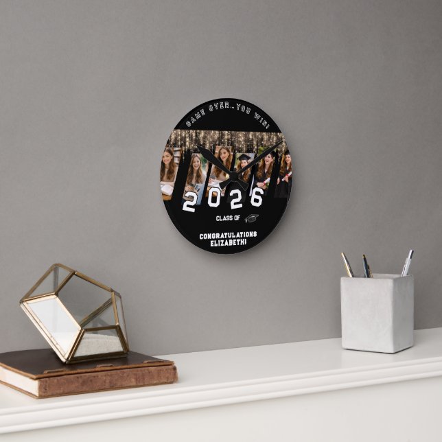 Relógio de Parede Personalizado para Formatura com (Escritório)