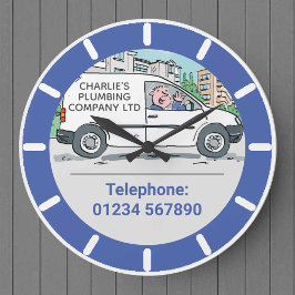 Relógio de Parede Personalizado para Pequenas Empr