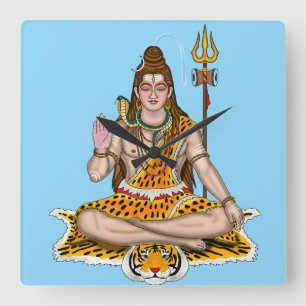 Relógio de Parede Personalizado Senhor Shiva Deida