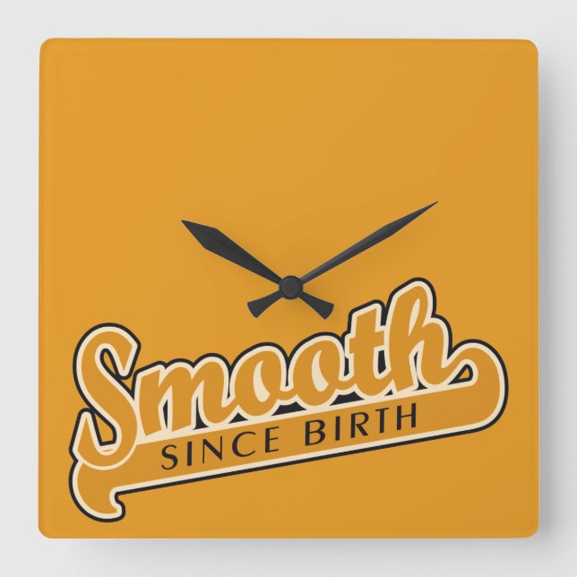 relógio de parede personalizado SMOOTH (Frente)