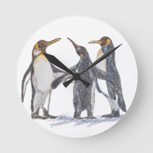 Relógio de Parede Pinguim