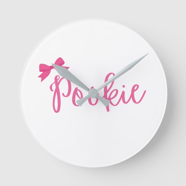 Relógio de Parede "Pookie" fofo (Frente)
