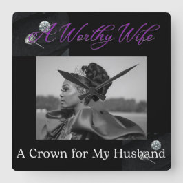 Relógio de Parede Quadr