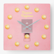 Relógio de Parede Quadrada do Dispenser Gumball Am