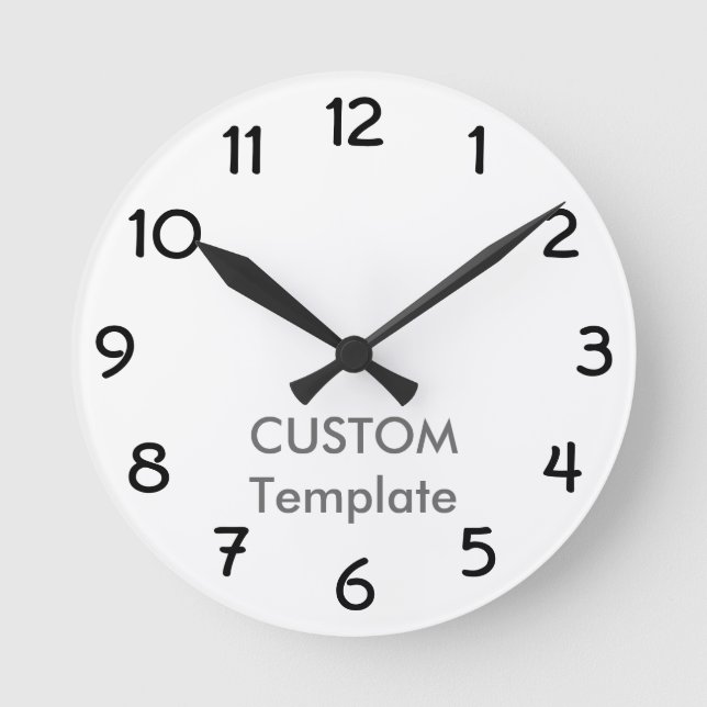 Relógio de parede redondo de 8", GARGOYLE B. (Frente)