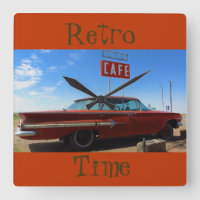 Relógio de Parede Retroativa por RoseWrites