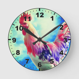 Relógio de Parede Rooster