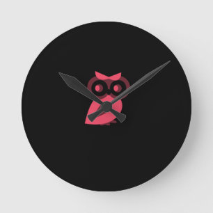 Relógio de Parede Rosa