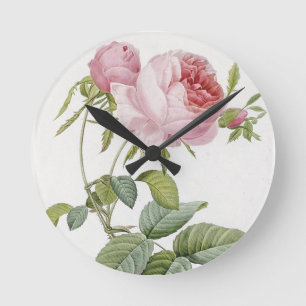 Relógio de Parede Rosa Rosa Rosa Rosa Rosa Rosa R