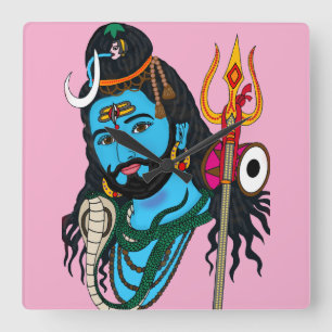 Relógio de Parede Rosto de Shiva