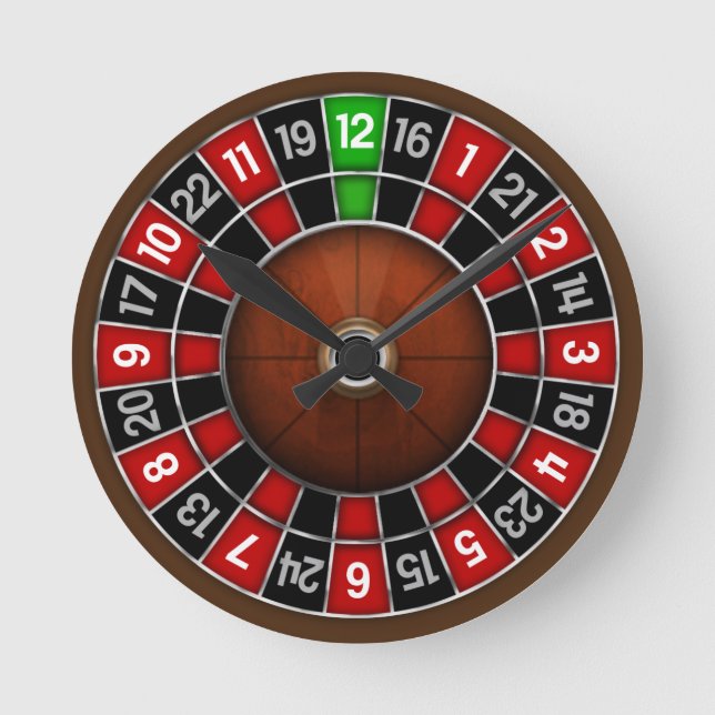 Relógio de Parede Roulette (Frente)