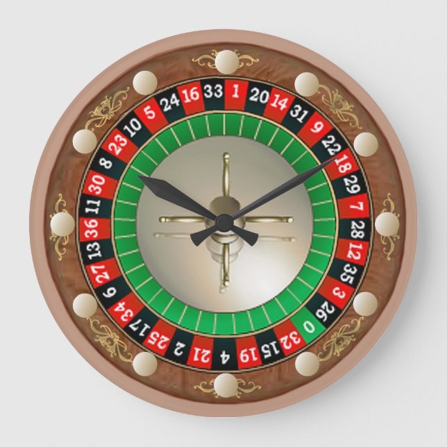 Relógio de Parede Roulette (Frente)
