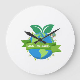 Relógio de Parede Salve a Terra