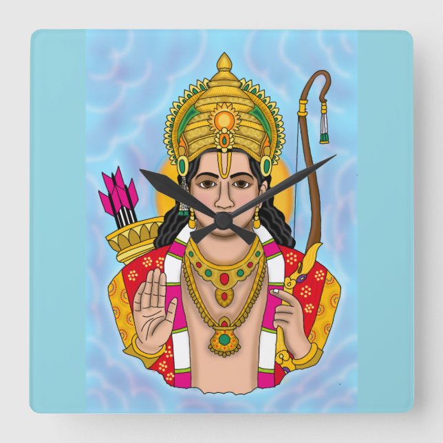 Relógio de Parede Shree Ram (Frente)