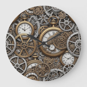 Relógio de Parede Steampunk