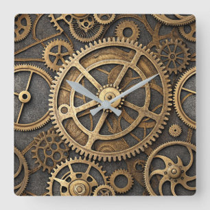 Relógio de Parede Steampunk