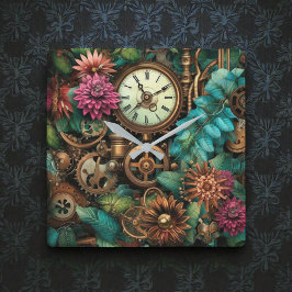 Relógio de Parede Steampunk Relógios e Engrenagens
