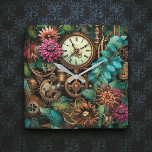 Relógio de Parede Steampunk Relógios e Engrenagens