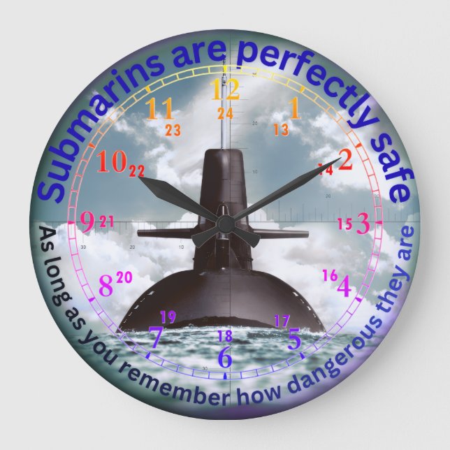 Relógio de Parede Submariner (Frente)