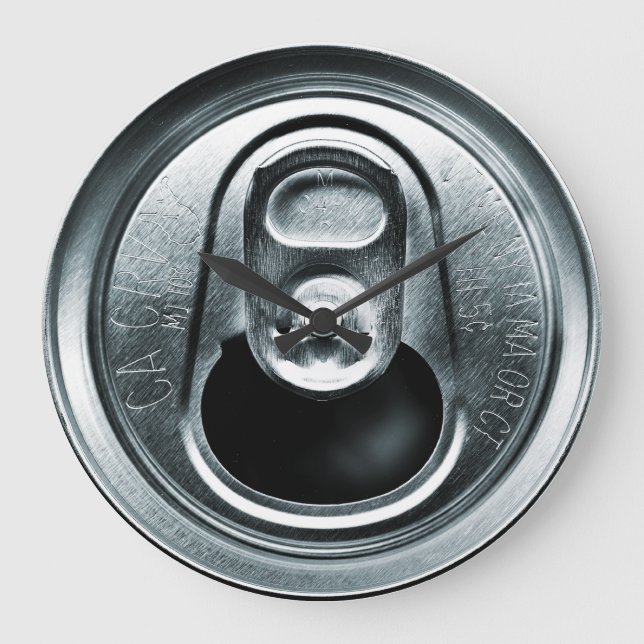 Relógio de Parede Superior de Alumínio (Frente)