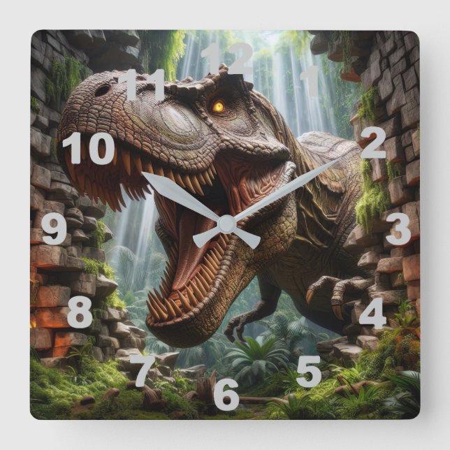 Relógio de Parede T-Rex (Frente)