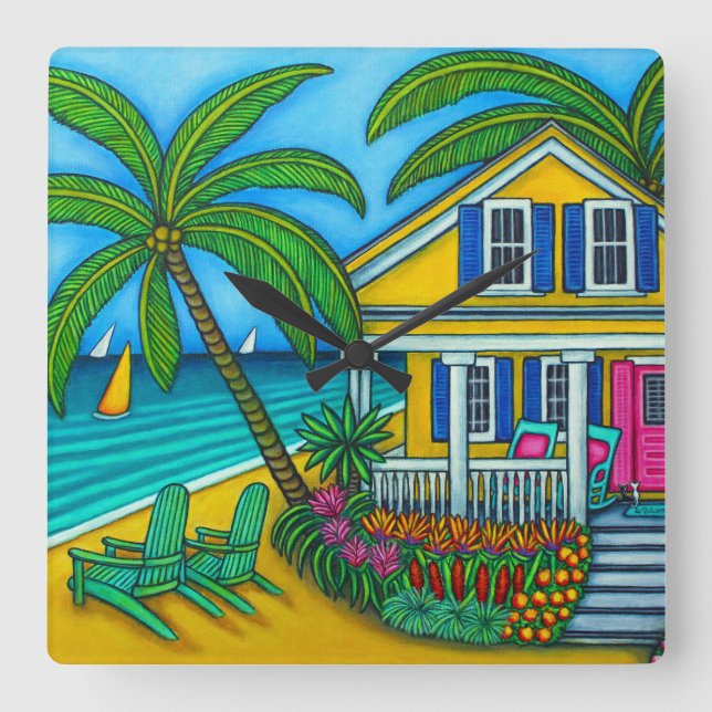 Relógio de Parede Ticket to Paradise (Frente)