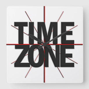 Relógio de Parede TImezone Global