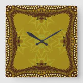 Relógio de Parede Tribal da Terra