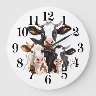 Relógio de Parede Vaca