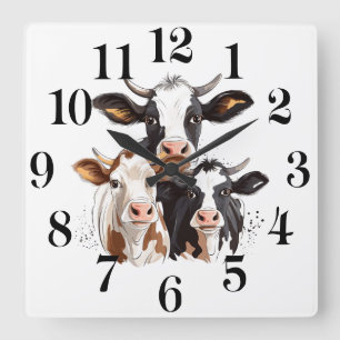 Relógio de Parede Vaca