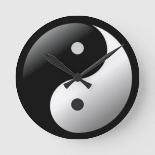 Relógio de Parede Yin Yang
