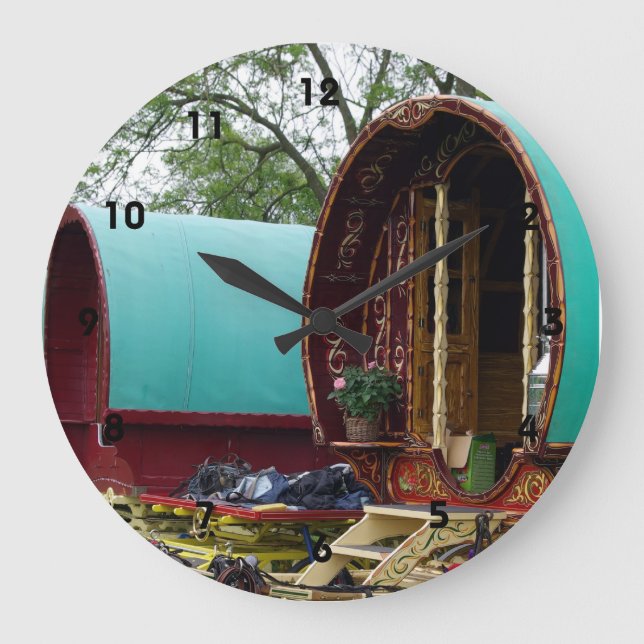 Relógio de peão cigano grande (Frente)