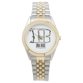 Relógio de pensamento excêntrico masculino por X