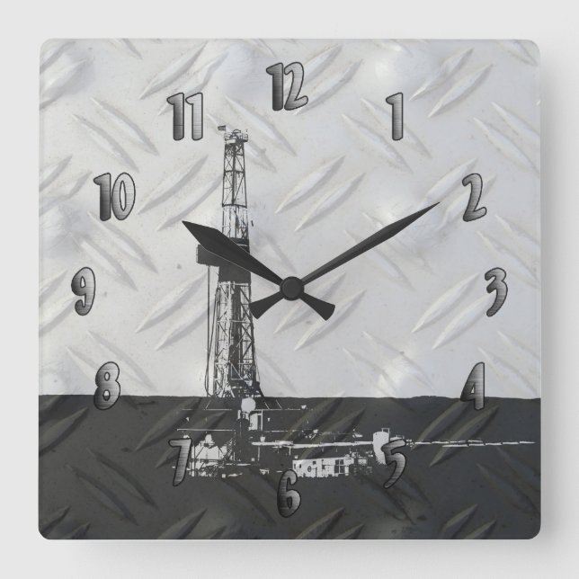 Relógio de Perfuração (com números) (Frente)